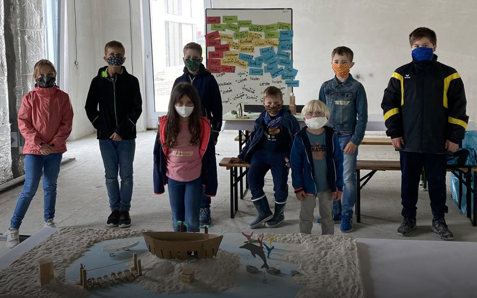 Gruppenbild Kinderspielplatz in den Steimker Gärten