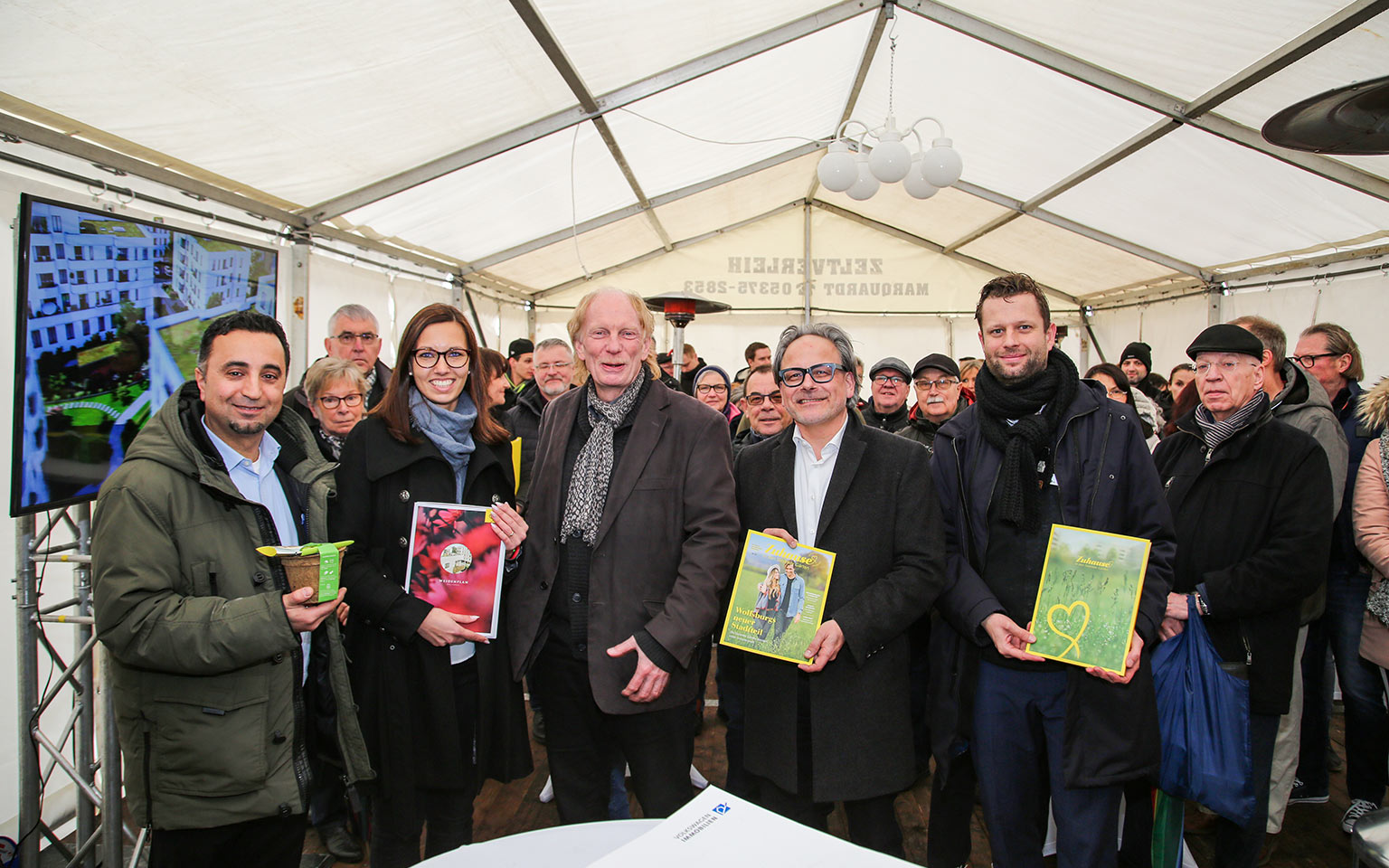 Vermarktungsstart Weidenplan Gruppenbild - Hero