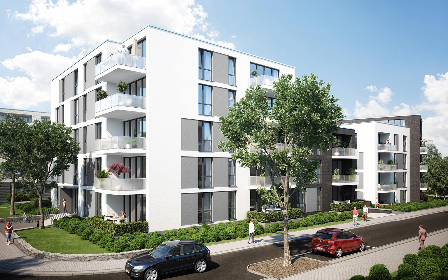 Visualisierung Buhlmann Immobilien - Hero