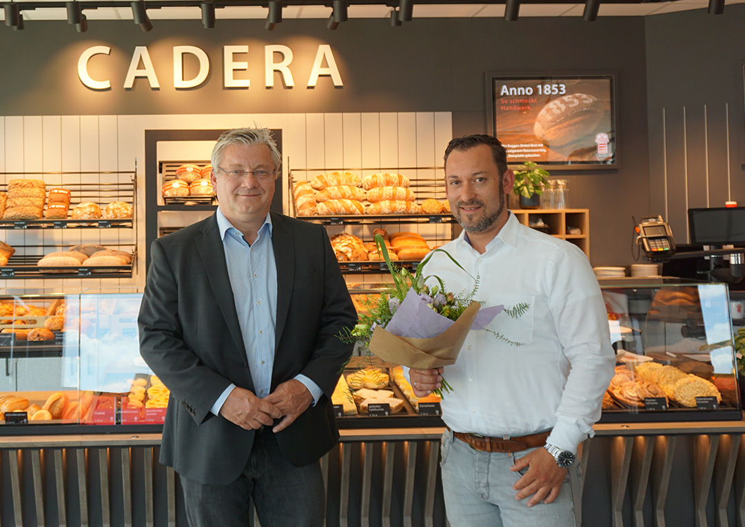 Eröffnung der Bäckerei Cadera