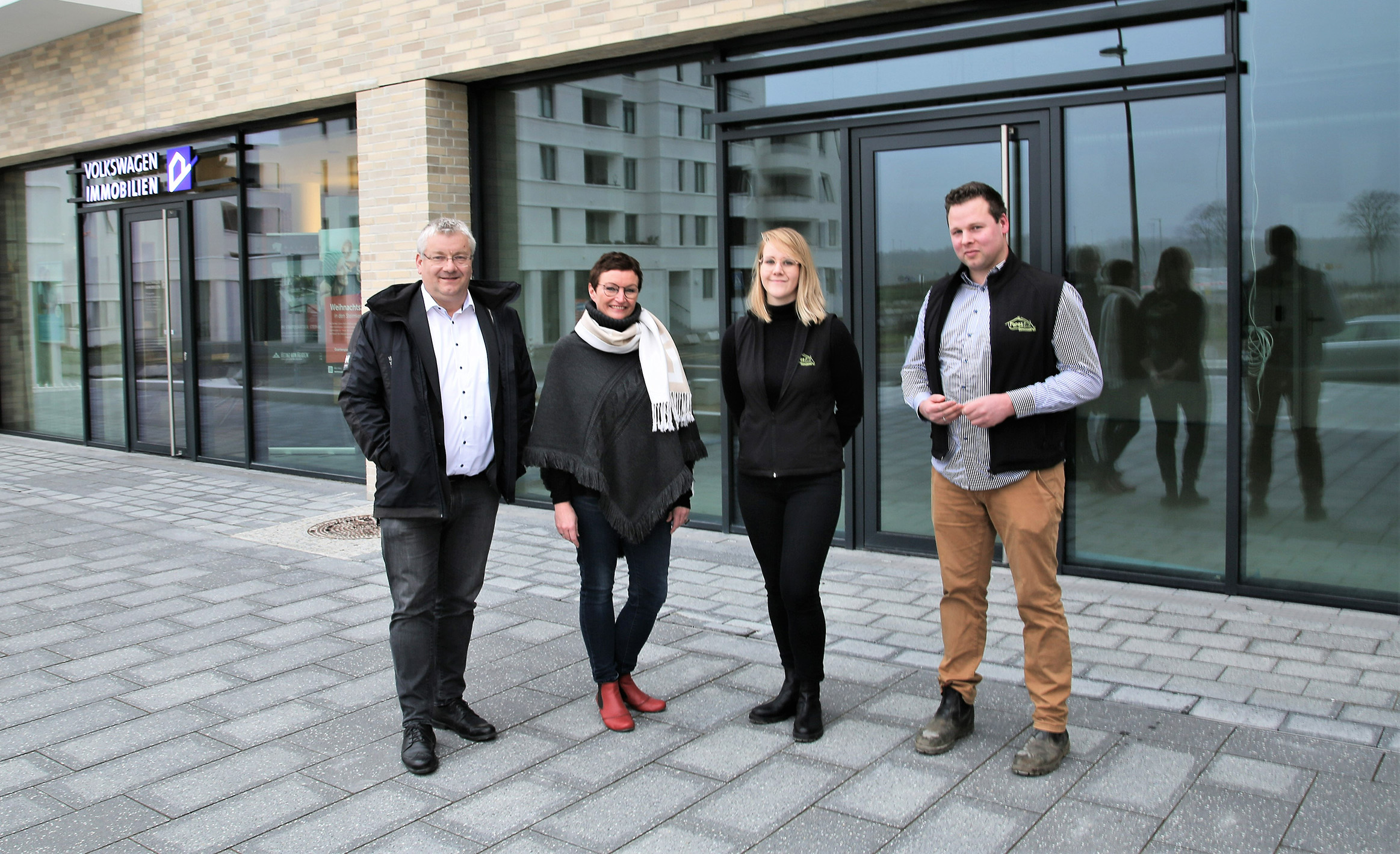 Pressefoto Eröffnung Papes Gemüsegarten