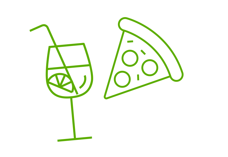 Icon Pizza und Aperitivo